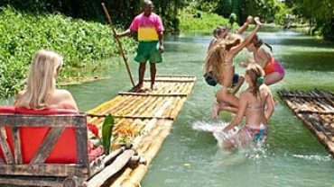 river rafting Falmouth Jamaica